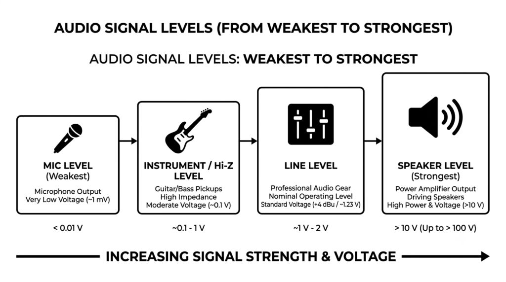 Audio Signal Levels