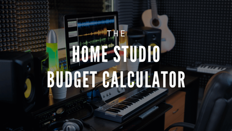 Home Studio Budget Calculator: How to Spend Your Money Without Regret