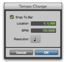 How to Record a Song: Tempo
