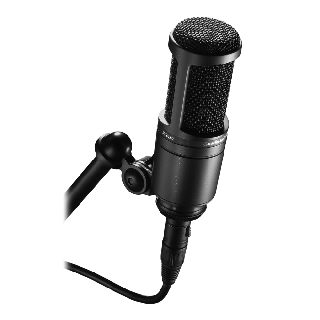 Audio Technica AT2020 - Best Large Diaphragm Condenser Microphone